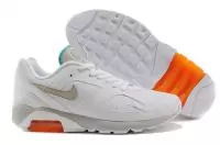 homme nike air max 180 leather 2019U sportif pas cher blanc orange